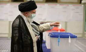 رهبر انقلاب آراء خود را به صندوق انداختند/ همه بیایید، تشخیص و رأی بدهید و هیچ‌کس نگوید با یک رأی من اتفاقی نمی‌افتد/ ویدئو