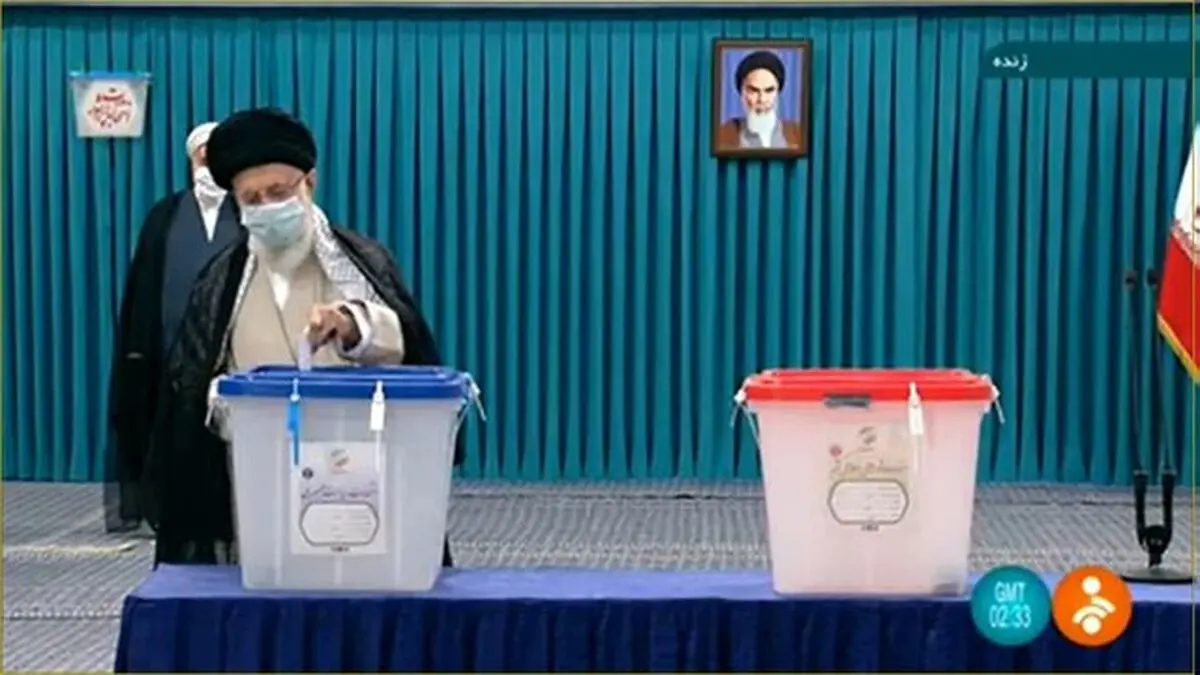 تصویری از برگه رای رهبر معظم انقلاب