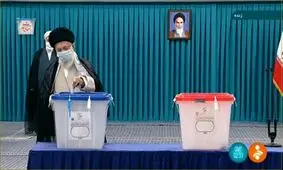 تصویری از برگه رای رهبر معظم انقلاب
