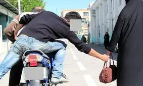 حمله وحشیانه 2 موتورسوار به زن جوان گلستانی/ ویدئو