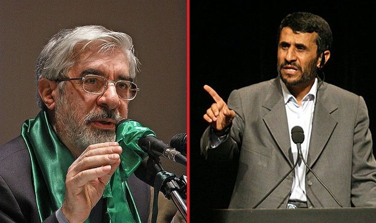 میرحسین و احمدی نژاد در یک جبهه/ دو رقیب بزرگ انتخابات سال ۸۸ رأی ندادند