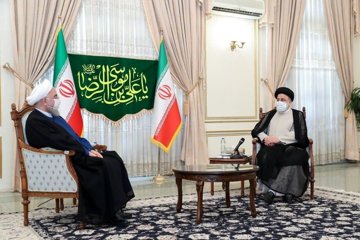 گزارش تصویری دیدار روحانی با رئیسی