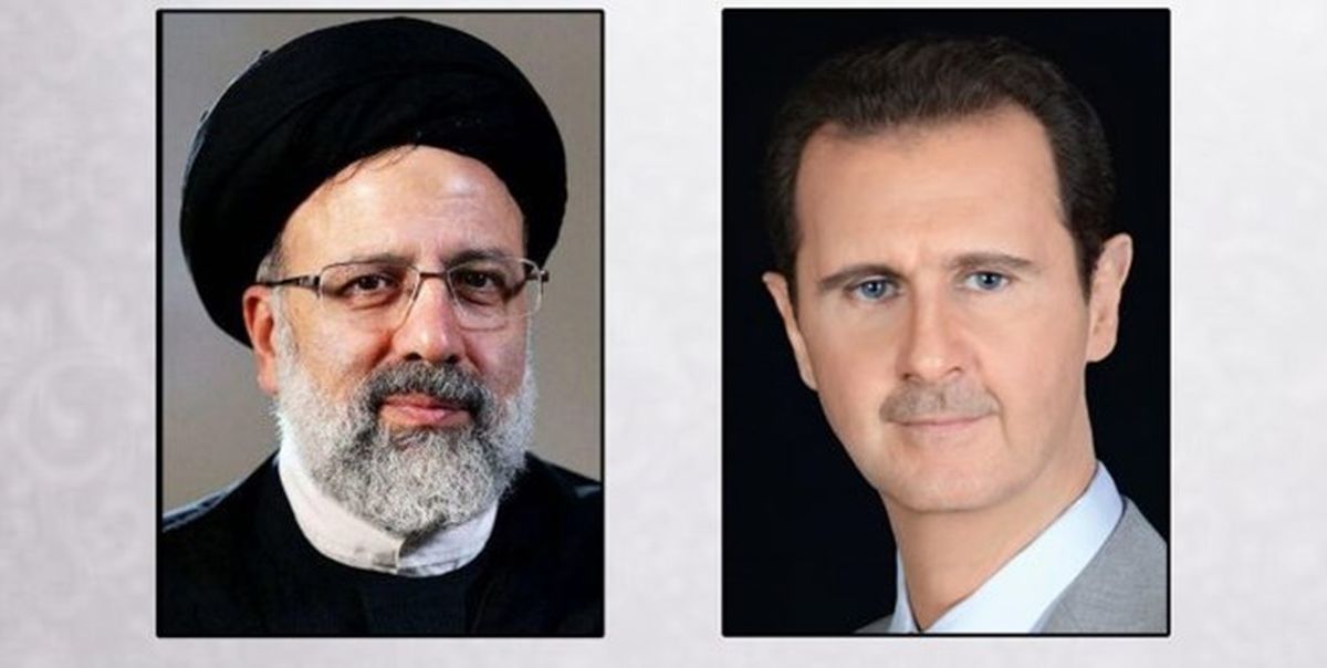 بشار اسد پیروزی رئیسی را تبریک گفت