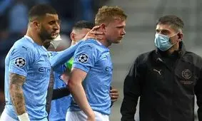 کار دی بروین به بیمارستان کشید/ ستاره بلژیک در خطر از دست دادن یورو