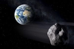 عبور سیارکی به بزرگی برج ایفل از کنار زمین