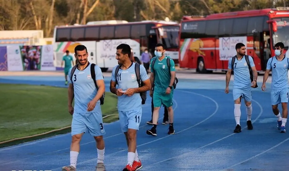 تیم ملی فوتبال ایران وارد بحرین شد