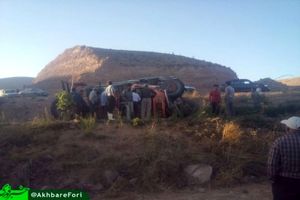 3 کشته بر اثر واژگونی کامیون در خراسان شمالی