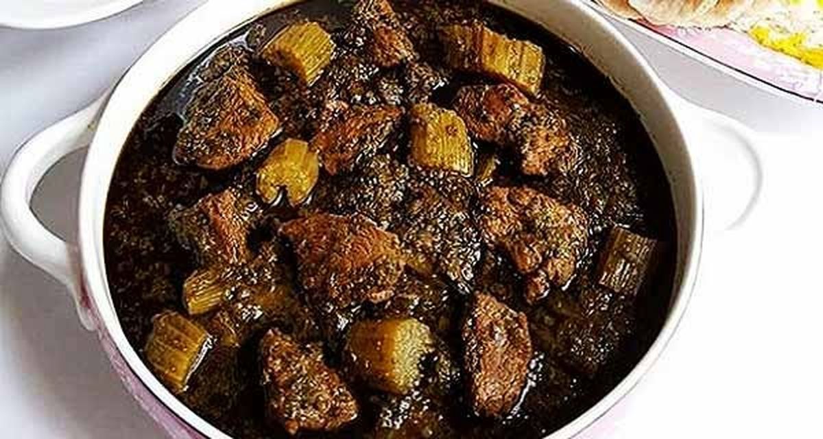 ترفند “روغن انداختن خورش کرفس” مجلسی