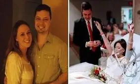 مرگ تلخ عروس 18 ساعت بعد از عروسی در آغوش داماد + عکس