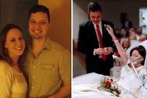 مرگ تلخ عروس 18 ساعت بعد از عروسی در آغوش داماد + عکس