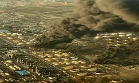 شعله‌های آتش در پالایشگاه تهران مجدد شعله ور شد/ ویدئو