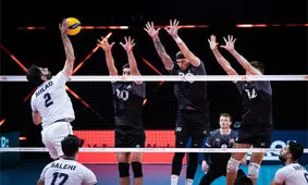 ایران - کانادا؛ ملی پوشان ایران ست سوم را هم بردند