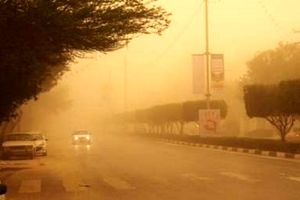 هشدار زرد نسبت به وقوع پدیده گرد و خاک در خوزستان