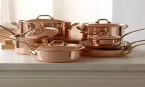 از ظروف مسی برای پخت و مصرف غذا استفاده نکنید