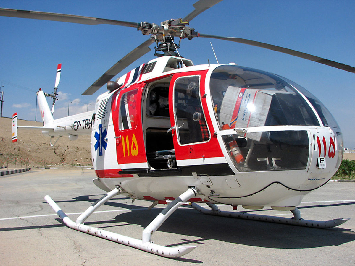 انتقال هوایی ۳ بیمار ایذه‌ ای با یک فروند بالگرد