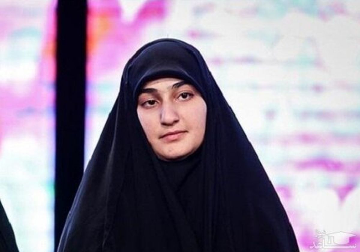 دختر شهید سلیمانی در ستاد ابراهیم رئیسی حضور دارد؟