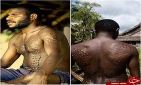 رسم عجیب مردم گینه نو+ عکس