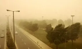 وزش باد و خیزش گرد و خاک در ۱۳ استان کشور