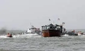 محموله ۱۶۰ میلیاردی قاچاق در آب‌ های مرزی کنگان زمین‌گیر شد