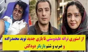 روز پرخبر سلبریتی‌ها / از جنجالی که استوری ترانه علیدوستی به راه انداخت، تا بازیگری که کتک خورد