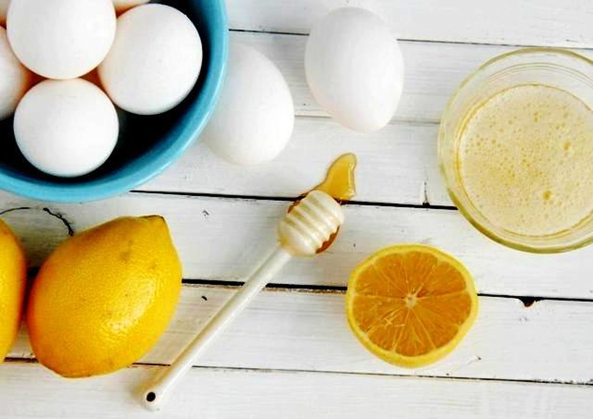 ماسک بوتاکس خانگی با تخم مرغ و آبلیمو