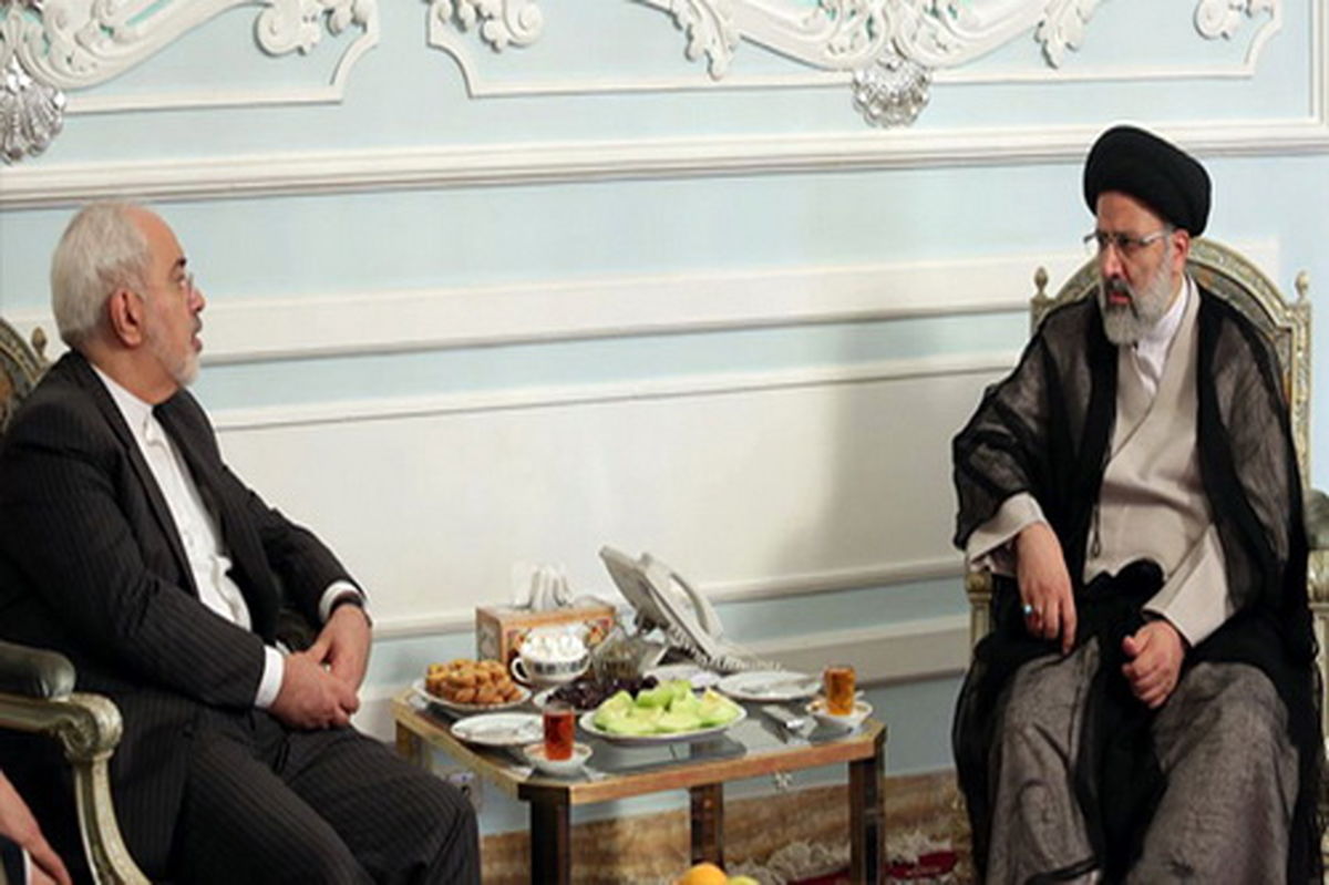 ظریف با رئیس جمهور منتخب ملت دیدار و گفت‌‌وگو کرد