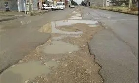 آسفالت نامناسب معابر، بزرگ‌ترین معضل مدیریت شهری بجنورد/ تصاویر