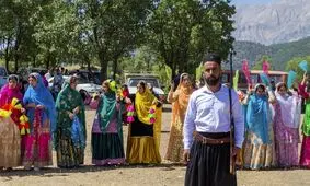 جشنواره هزار رنگ در عروسی عشایر/ تصاویر