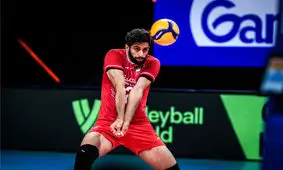 "میلاد عبادی پور" امتیازآورترین بازیکن ایران مقابل آرژانتین