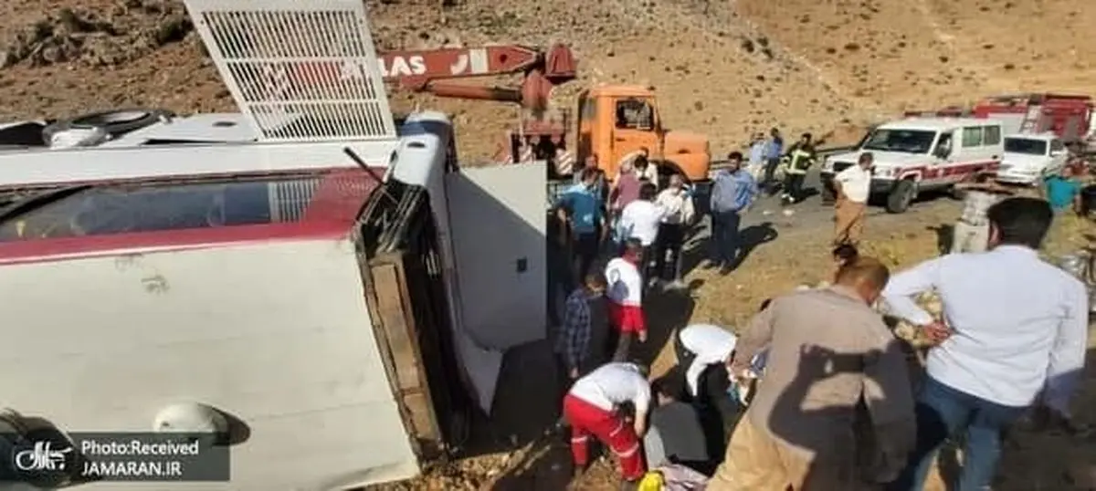 جزئیاتی از سفر خبرنگاران محیط زیست و واژگونی اتوبوس/ اطلاعیه سازمان محیط زیست