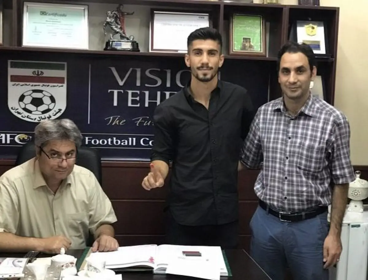 نوه بازیگر مطرح سینما رسما پرسپولیسی شد