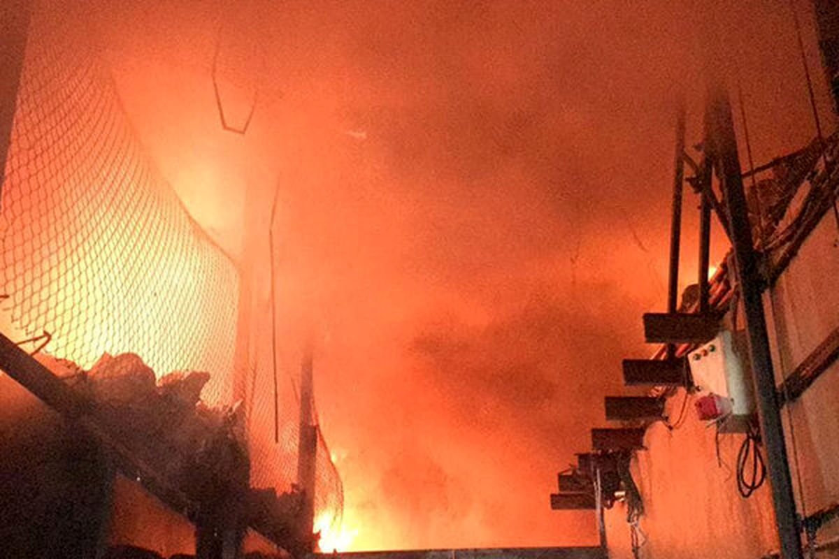 تازه ترین جزئیات آتش سوزی در محدوده بازار تهران