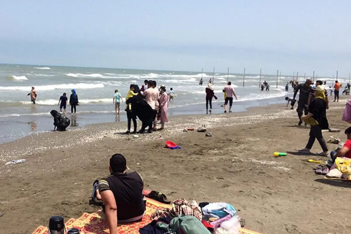 کروناگردی در سواحل مازندران/ شمار بستری‌ شدگان رو به افزایش است