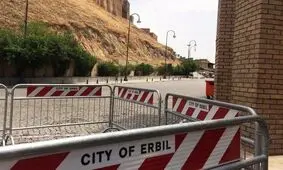 اصابت موشک به اطراف یک هتل در اربیل عراق