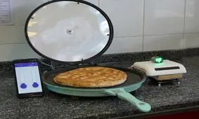 ساخت دستگاه خانگی پخت نان مسطح با آهنگ پخت قابل برنامه‌ریزی