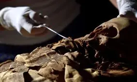 سی تی اسکن یک مومیایی!/ تصاویر