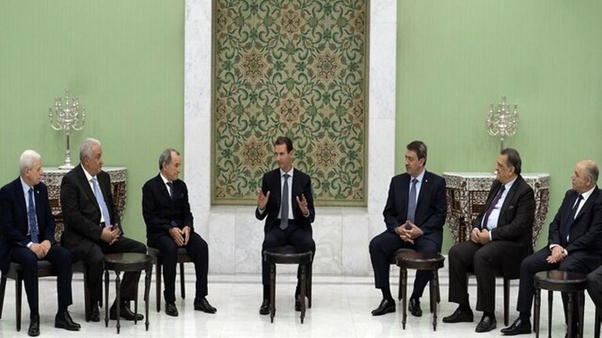 تاکید بشار اسد بر اهمیت ترویج ملی گرایی عربی