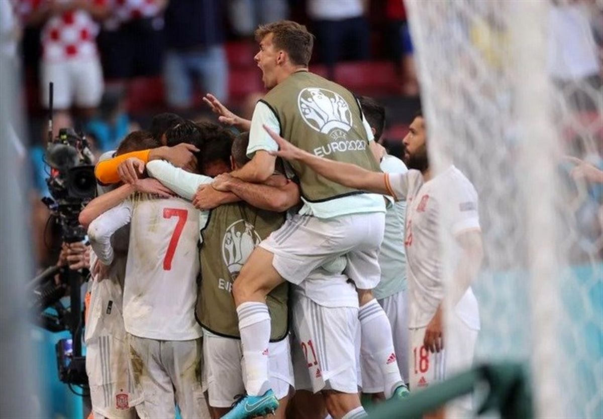 صعود دراماتیک اسپانیا با شکست کرواسی در پرگل‌ترین بازی جام
