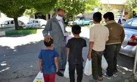 تجلیل از کودکان کار شاهرود در روز جهانی مبارزه با کار کودکان