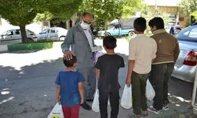 تجلیل از کودکان کار شاهرود در روز جهانی مبارزه با کار کودکان