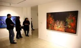 ملاقات ورزش و هنر در گالری گل نرگس