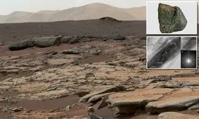 بررسی امکان حیات در یک دهانه در "مریخ"