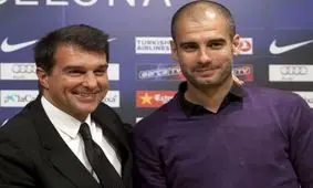 گفتگوی گواردیولا و لاپورتا/ پپ چه کسی را برای هدایت بارسلونا به آقای رئیس پیشنهاد داد؟