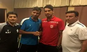 آشتی صادقی و حاتمی پس از کتک‌کاری+عکس