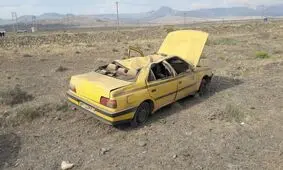 مصدومیت ۶ خانم بر اثر واژگونی خودرو در آستارا