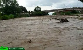 بالا آمدن آب رودخانه‌ها در استان گیلان