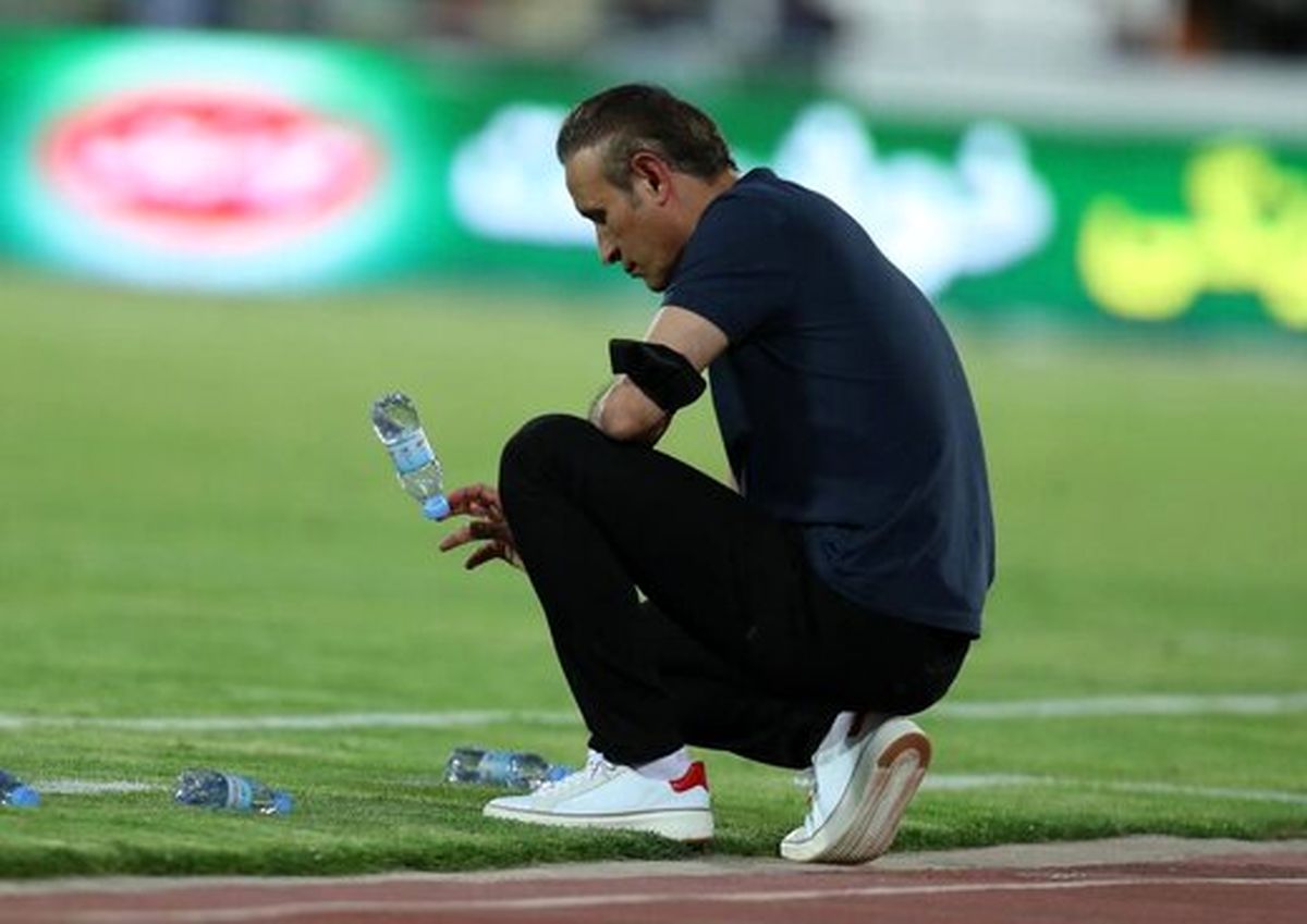 حرکت جنجالی گلمحمدی در اعتراض به وضعیت مالی پرسپولیس
