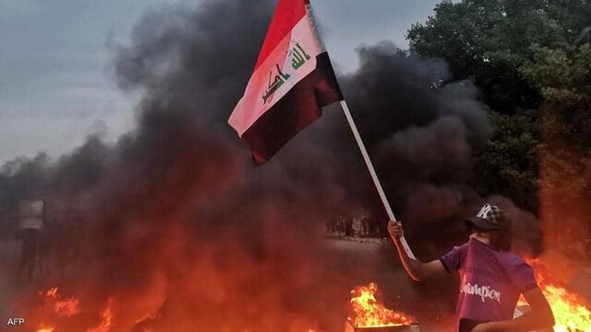 تظاهرات در بغداد علیه نابسامانی خدمات/ خنثی‌سازی حمله جدید به خطوط انتقال برق در صلاح‌الدین