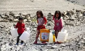 صدایش را می‌شنوید؟ «آب ندارند»