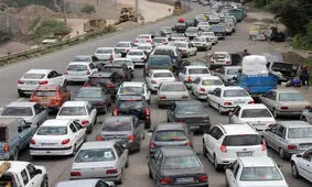 جاده هراز امروز و فردا مسدود است
